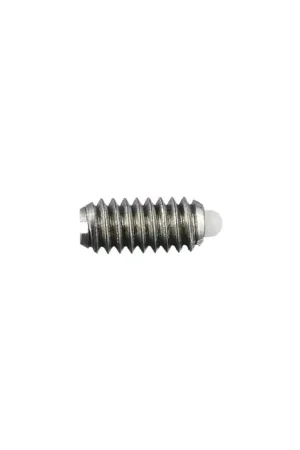 VLIER NM62 5/8"-11 Thread Size, 1.062" Thread Length, 0.215" Projection, Steel Body, Delrin Nose Threaded Spring Plunger Flash Sale