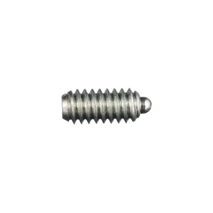 VLIER CM63 5/8"-11 Thread Size, 1.062" Thread Length, 0.215" Projection, Steel Body, Stainless Steel Nose Threaded Spring Plunger Free Returns