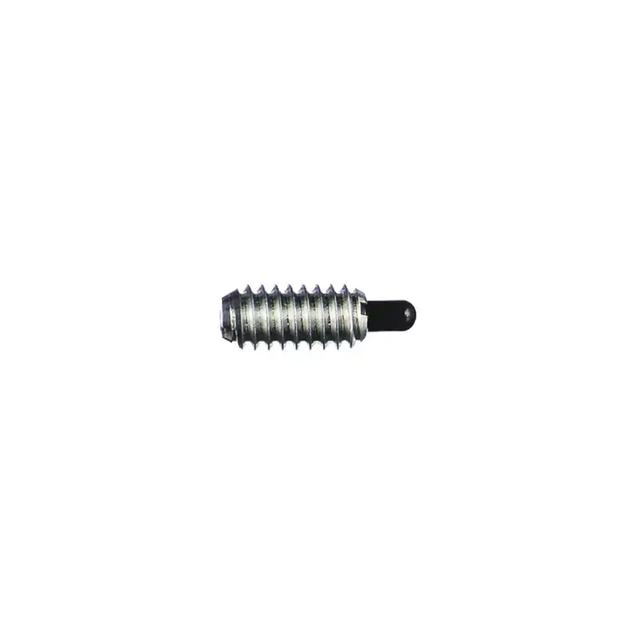 VLIER ML62 5/8"-11 Thread Size, 1.062" Thread Length, 0.313" Projection, Steel Body, Steel Nose Threaded Spring Plunger Clearance