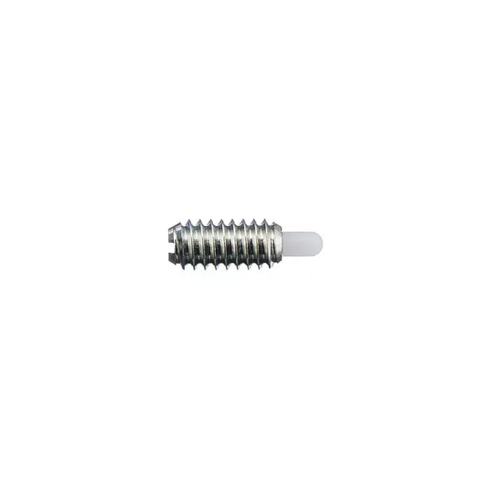 Latest VLIER NMLM6 M6x1.0 Thread Size, 13.50mm Thread Length, 4.80mm Projection, Steel Body, Delrin Nose Threaded Spring Plunger