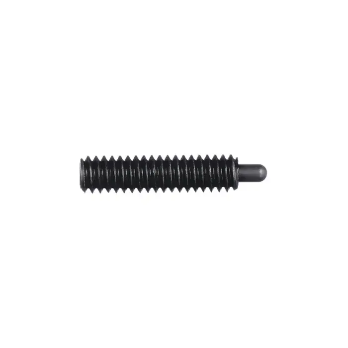 VLIER S55 1/4"-20 Thread Size, 1" Thread Length, 0.1875" Projection, Steel Body, Steel Nose Threaded Spring Plunger Direct From Factory