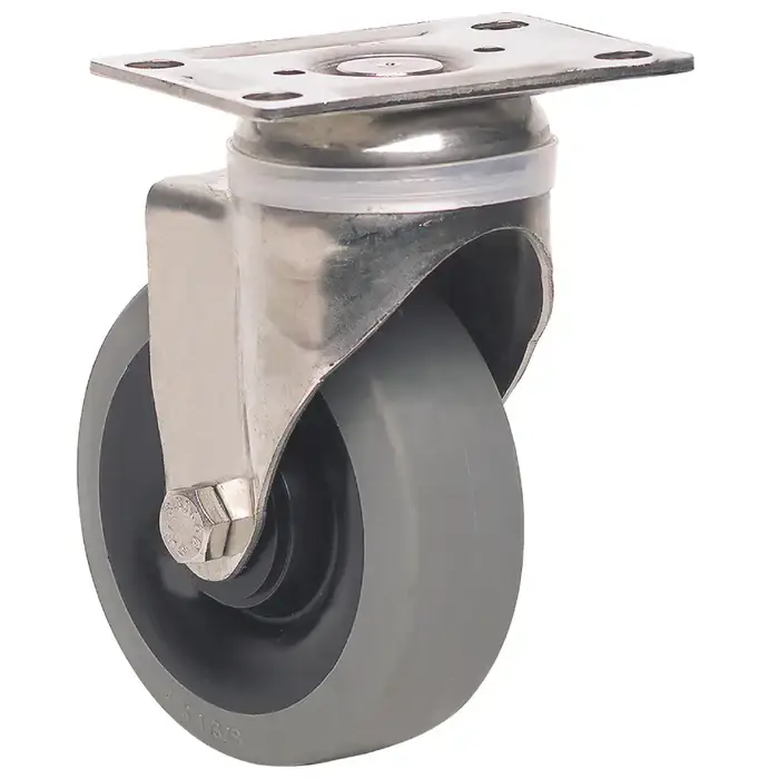 FAULTLESS 1406-4 x 2 4" Wheel Diameter, 2" Wheel Width, 700 lbs. Load Rating Semi-Steel Caster/Wheel Limited Time