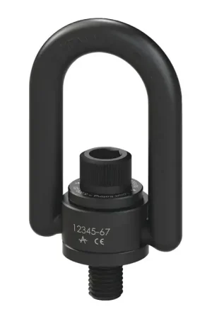 AMERICAN DRILL 33716 5,000 Ibs. Rated Capacity, 3/4"-10 Thread Size, 3-1/2" Ring Opening Hoist Rings, Hooks, Lifting Accessory Trusted Brand