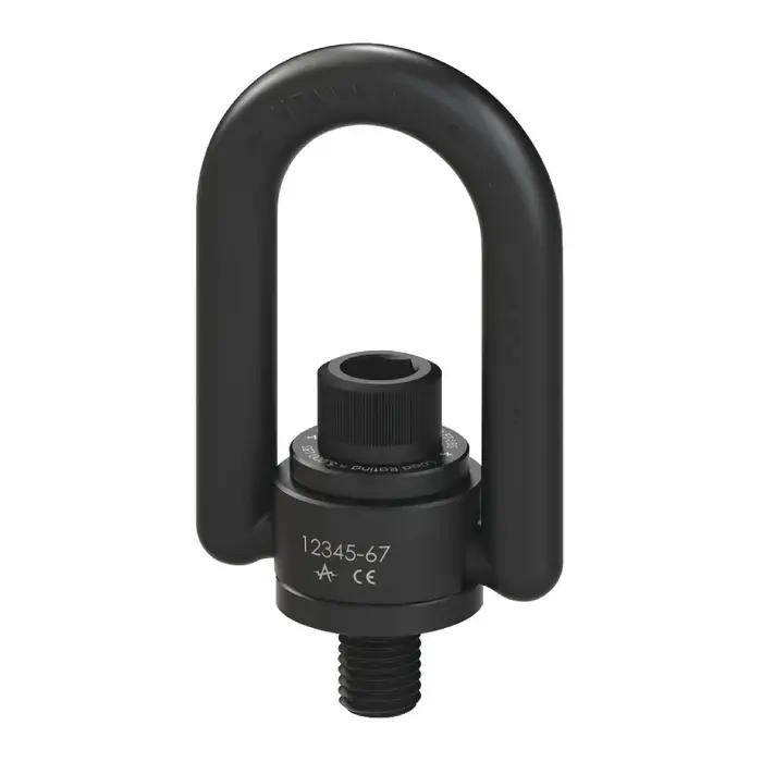 AMERICAN DRILL 33716 5,000 Ibs. Rated Capacity, 3/4"-10 Thread Size, 3-1/2" Ring Opening Hoist Rings, Hooks, Lifting Accessory Trusted Brand