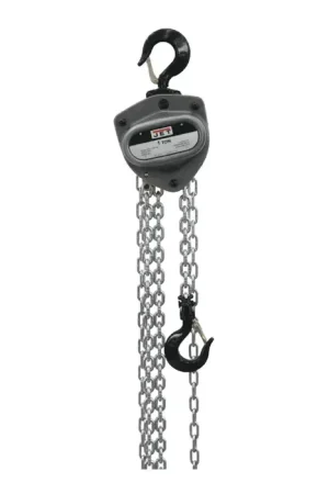 Crafted JET 203115 1 Ton Load Capacity, 15‘ Maximum Lift Distance, Manual Lift Speed Hoist
