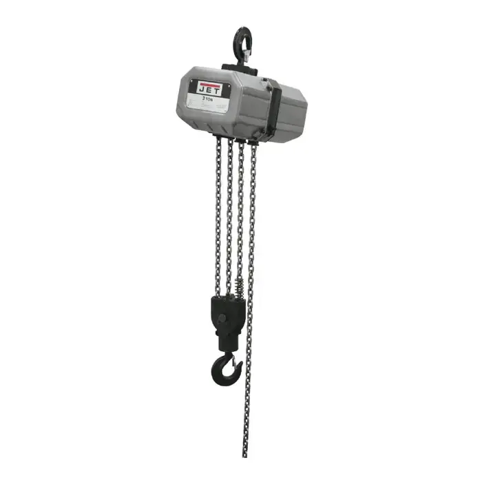 Special Discount JET 332000 3 Tons Load Capacity, 20‘ Maximum Lift Distance, 8.3 FPM Lift Speed Hoist