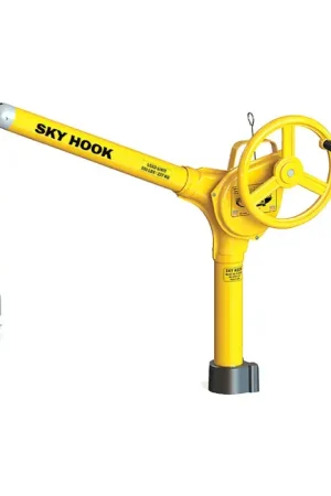 SKY HOOK 8500-01 1/4 Ton Load Capacity, 55" Maximum Lift Distance, 1" Per Handwheel Revolution Lift Speed Hoist Hot Deal