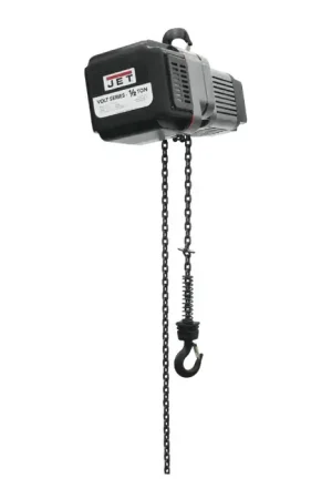 JET 185021 1/2 Ton Load Capacity, 20‘ Maximum Lift Distance, 0 - 39 FPM Lift Speed Hoist Genuine