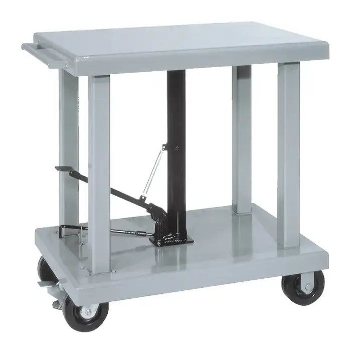 WESCO LT-40-3248 4,000 lbs. Load Carrying Capacity, Foot Operated Lift Style, 59" Lift Height Lift Table Flash Sale