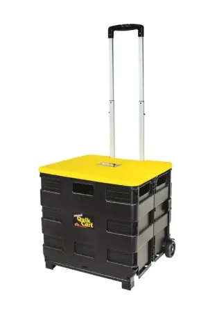 DBEST 00-011MB 80 lbs. Load Capacity, 29" Overall Height, Polypropylene Wheel Type Hand Truck Secure Checkout