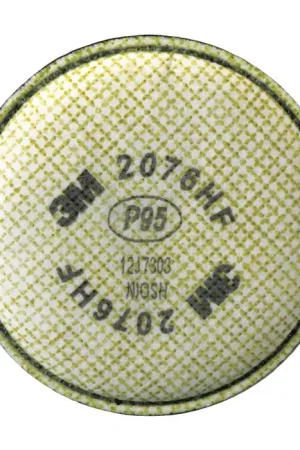 Flash Sale 3M 2076HF P95 NIOSH Filter Rating, Olive Color Code Respiration Filter