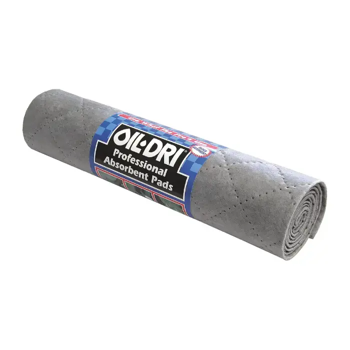 Free Returns OIL-DRI Universal Meltblown Polypropylene Material, 60" Length, 15" Width All Purpose Sorbent