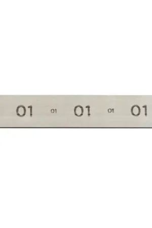 Cheap STARRETT 54298 1/8" Thick, 1/2" Width, 36" Length Oil Hardening Ground Flat Stock