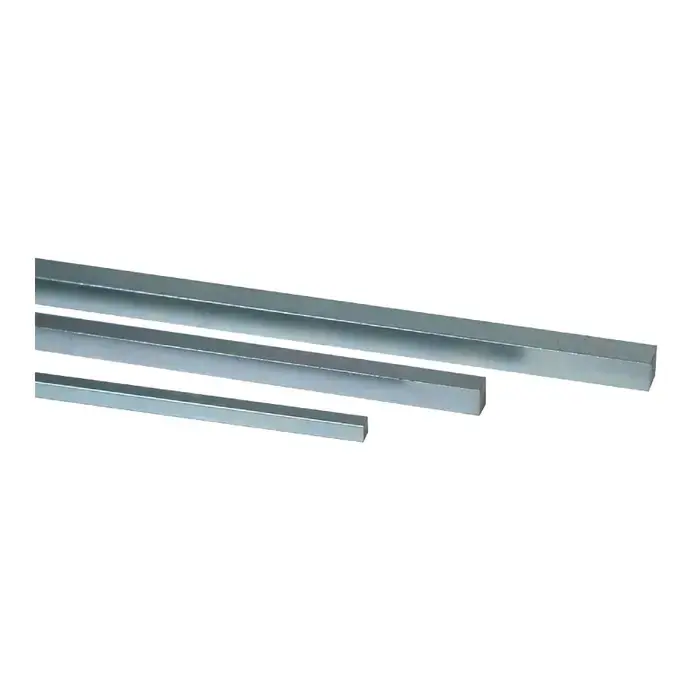 Clearance PRECISION BRAND 53501 1/2" Width, 12" Length, Stainless Steel Plain Straight Keystock
