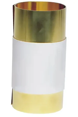 Clearance PRECISION BRAND S-20 .020" Thick, 6" Width, Brass Metal Shim Stock
