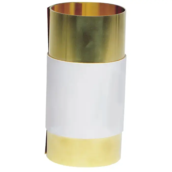 Clearance PRECISION BRAND S-20 .020" Thick, 6" Width, Brass Metal Shim Stock