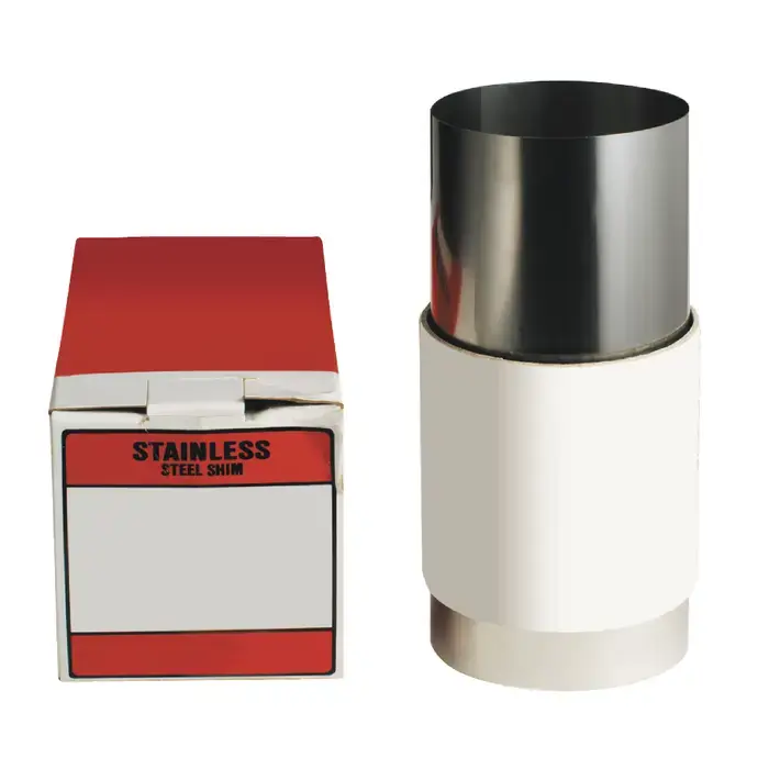 Super Sale TTC 10007 .007" Thick, 6" Width, 300 Stainless Steel Metal Shim Stock