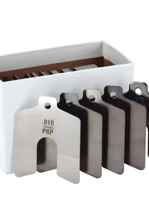Must Have TTC USA MADE 16500 .001" Min. Thick, .050" Max. Thick, Stainless Steel 80 Piece Shim Stock Set