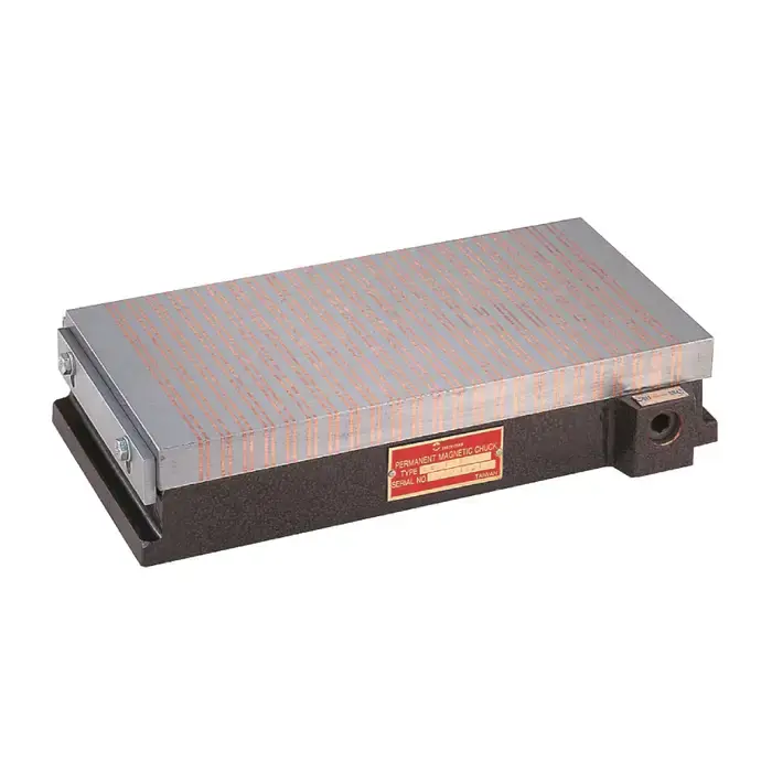 Grab Now EARTH-CHAIN EDMT-1018 4" x 7" x 2.5" Rectangular Permanent Magnetic Chuck