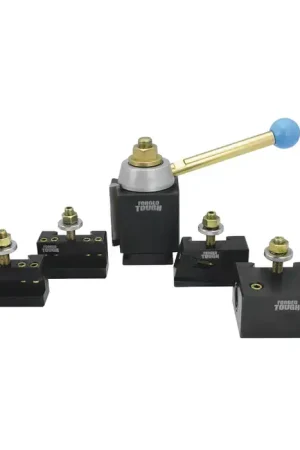 Premium FORGED TOUGH 400WS 400 Wedge Type Quick Change Tool Post Set