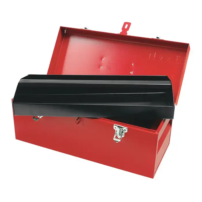 Secure Checkout URREA D4 Heavy Duty Metal Tool Box Type, 8" Chest Length Tool Box