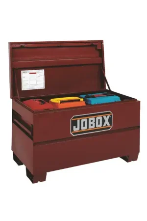 Certified JOBOX 217-1-654990 Steel Vault Chest Type, 0 No. of Drawers, 24" Chest Length Tool Chest