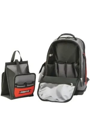 PROTO J114BP Red/Gray Color Backpack Last Chance