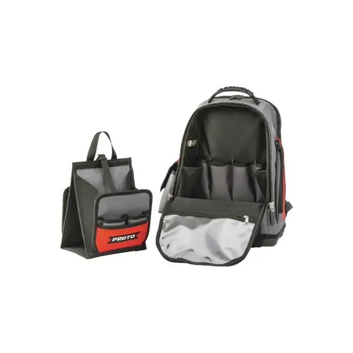 PROTO J114BP Red/Gray Color Backpack Last Chance