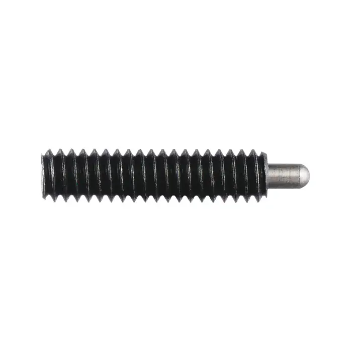 VLIER CS56 5/16"-18 Thread Size, 1" Thread Length, 0.1875" Projection, Steel Body, Stainless Steel Nose Threaded Spring Plunger Holiday Sale