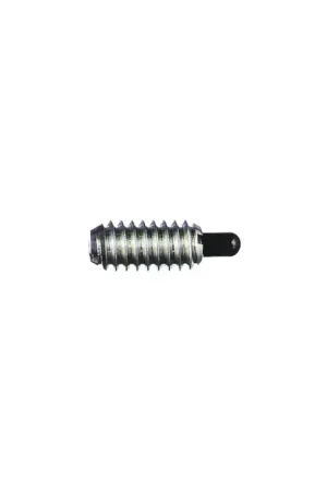 Budget VLIER MLHM8 M8x1.25 Thread Size, 14.30mm Thread Length, 4.80mm Projection, Steel Body, Steel Nose Threaded Spring Plunger