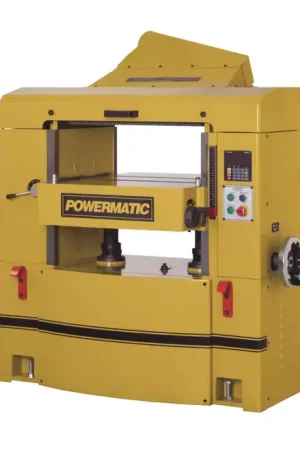 Today Only POWERMATIC WP2510 52"L x 36"W x 59"H Dimension 20/25/30 FPM Feed Rate Planer