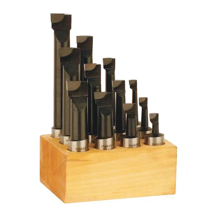 TTC PRODUCTION PC-625 5/16" Min Bore Diam, 3-3/4" Max Bore Depth, 5/8" Shank Diam., Carbide Tipped Boring Bar Set Cheap