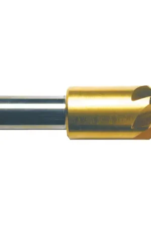 Hot Deal RUSHMORE USA 100052 1-1/4" Size, 1/2" Shank Diam., 60° M42 8% Cobalt Six Flute Countersink