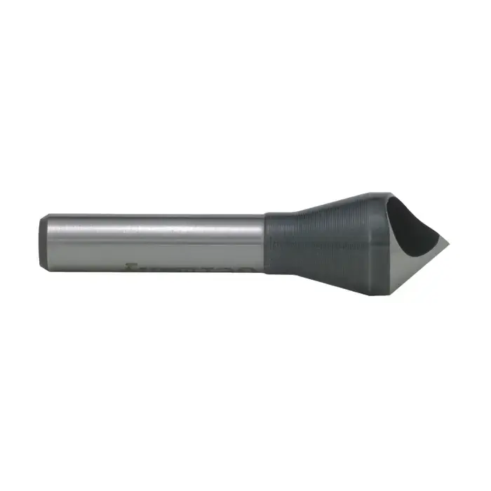 TTC PRODUCTION 4 9/16" Min Cutting Dia., 1-1/16" Max Cutting Dia., 1/2" Shank Dia., 60° High Speed Steel Zero Flute Countersink/Deburring Fast Shipping