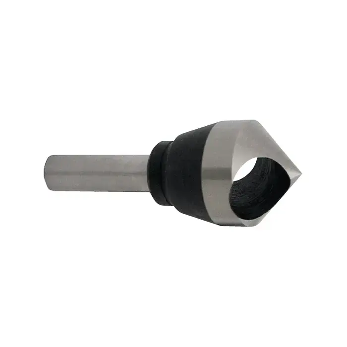 Super Sale KEO 919-000-211 13/64" Min Cutting Dia., 45/64" Max Cutting Dia., 3/8" Shank Dia., 82° M35 5% Cobalt Zero Flute Countersink/Deburring