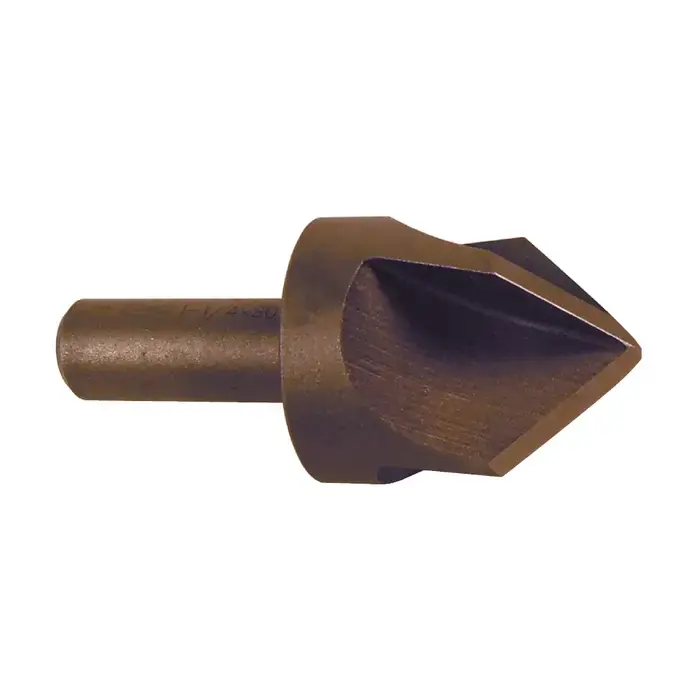 Best Choice KEO 917-000-095 1-1/4" Size, 1/2" Shank Dia., 90° High Speed Steel Multi Flute Countersink