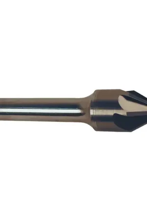 Holiday Sale RUSHMORE USA 103702 3/8" Size, 1/4" Shank Diam., 60° Carbide Six Flute Countersink