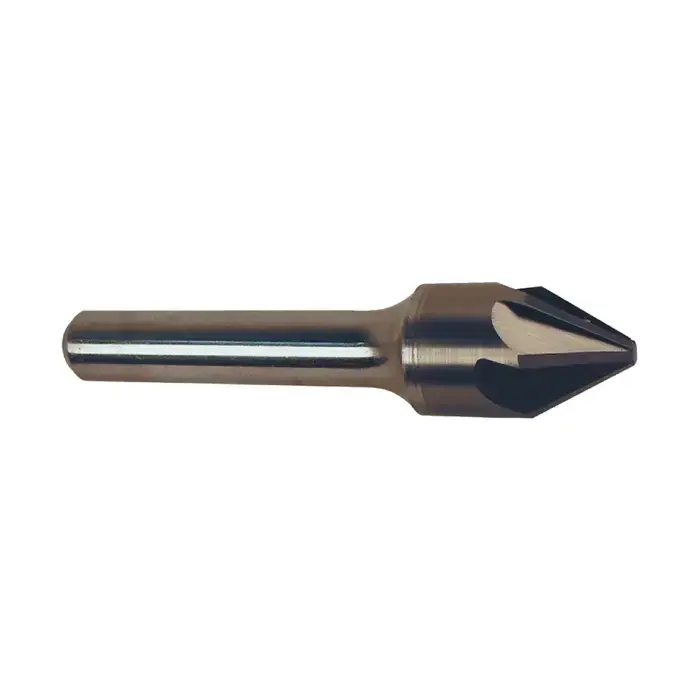Holiday Sale RUSHMORE USA 103702 3/8" Size, 1/4" Shank Diam., 60° Carbide Six Flute Countersink