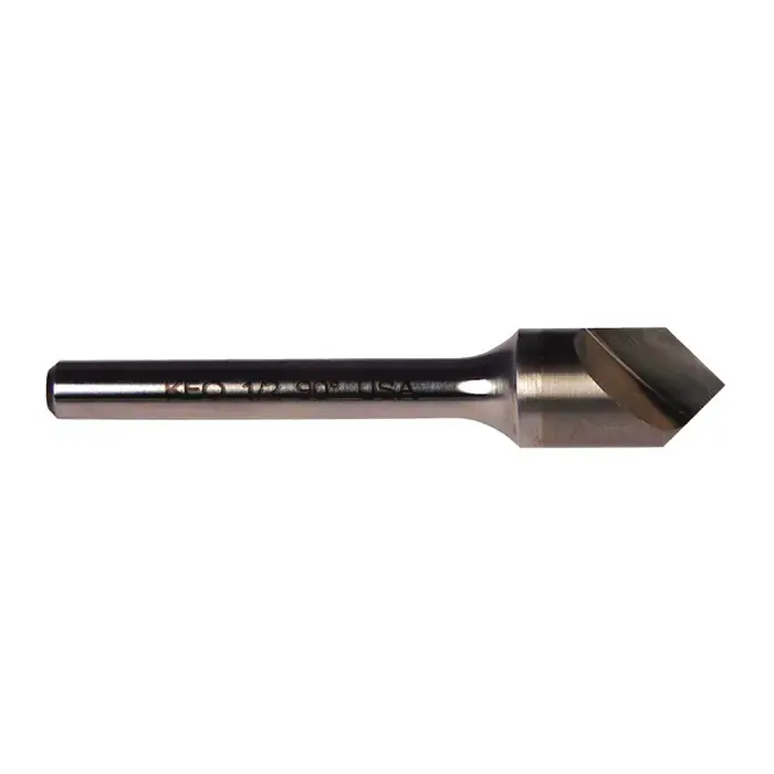 KEO 919-000-935 3/8" Size, 1/4" Shank Diam., 82° Carbide Single Flute Countersink New Arrival