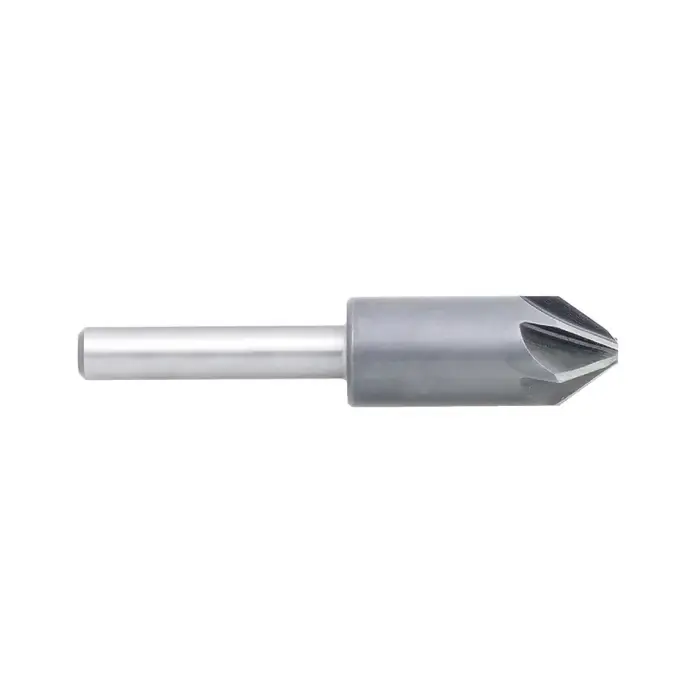 Get Yours TTC PRODUCTION 07-041-124 3/8" Size, 1/4" Shank Diam., 82° Cobalt Six Flute Countersink