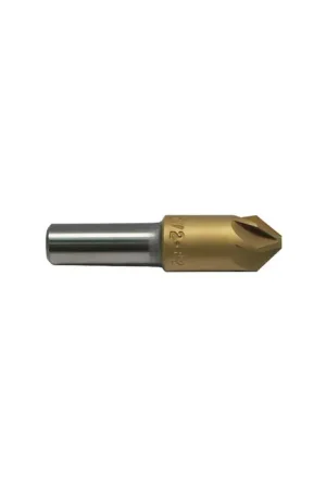M.A. FORD 79T075003 3/4" Size, 1/2" Shank Diam., 90° High Speed Steel Six Flute Countersink Direct From Factory