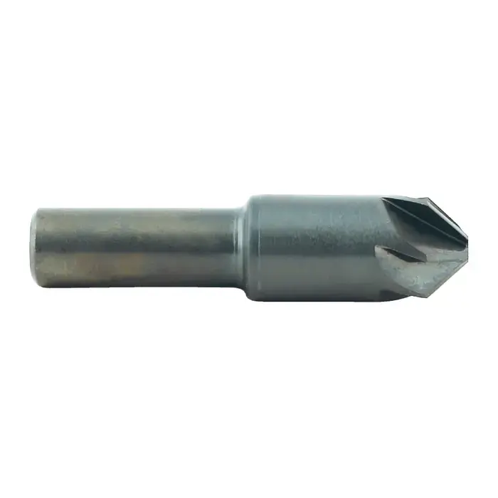Crafted M.A. FORD 79125006 1-1/4" Size, 1/2" Shank Diam., 120° High Speed Steel Six Flute Countersink