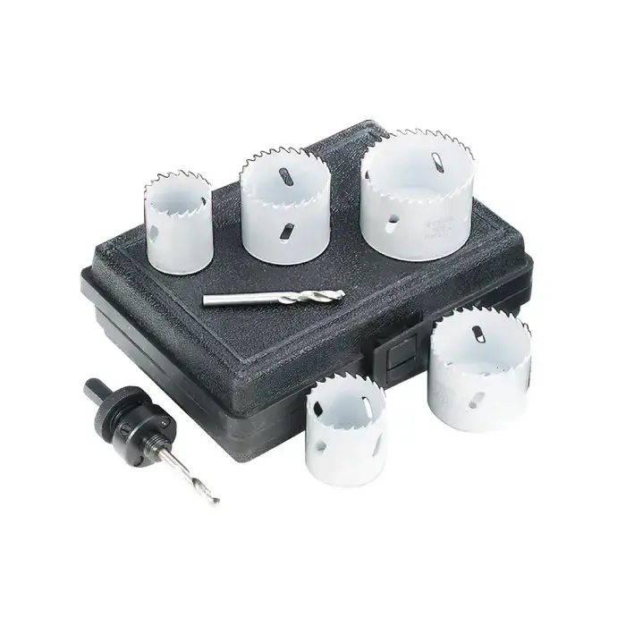 Instant Buy TTC 9800G 5 Pc., 3/4" to 1-1/2" Saw Dia., 1-1/2" Max Cutting Depth Hole Saw Set