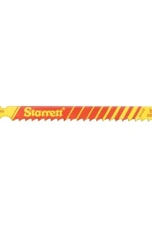 STARRETT BU46 5" Long, 6 TPI, .050" Thick, Bi-Metal Jig Saw Blade Limited Time