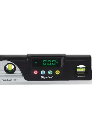 Discount DIGI-PAS DWL-280PRO 0° - ±90°; 4° - ±90° (360±15°) Range, 0.05° Resolution, Electronic Level