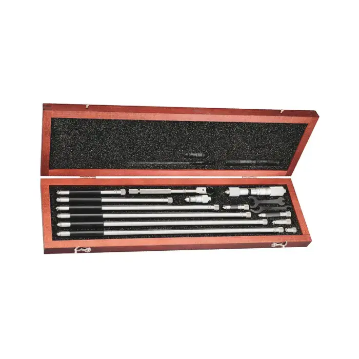 Shop Now STARRETT 823FZ 1.5- 32" Range, 10 No. of Rods Interchangeable Rod Type Inside Micrometer