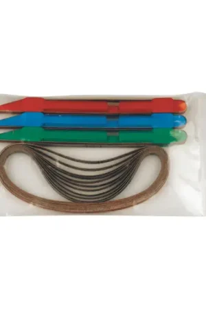 TTC PRODUCTION USA MADE BSS-2 120/240/320 Grit Abrasive Sanding Stick - 1/2" Width, 8" Length Affordable
