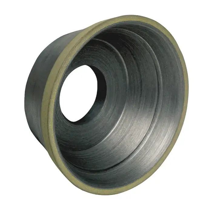 Premium TTC PRODUCTION USA MADE 53-810-999 5" Diamond Sharpening Flaring Cup Wheel - 11V9 Wheel Type, 1-1/4" Hole Diameter, Medium Grade