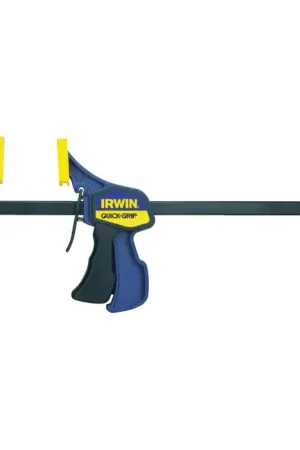 Place Order QUICK-GRIP 1964718 Pistol Grip Handle Style, 12" Jaw Opening, 300 lbs. Clamping Force Bar (L) Clamp