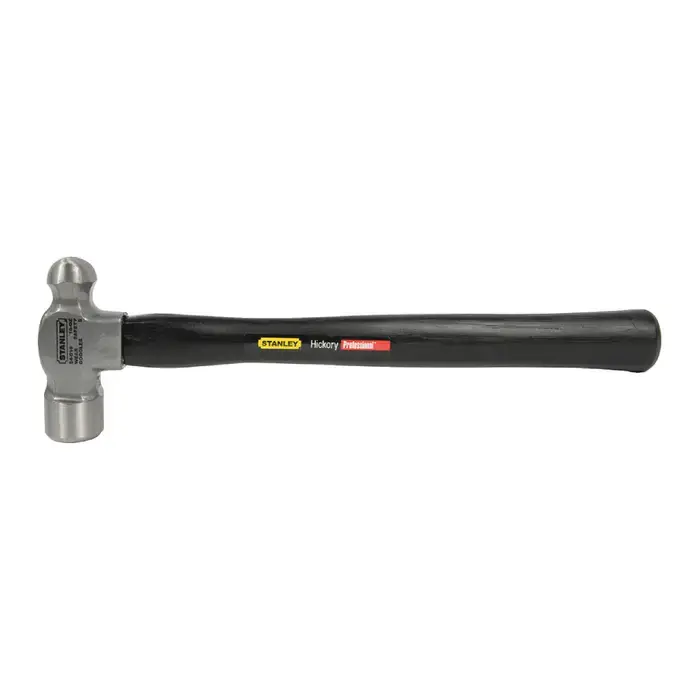 STANLEY 54-024 24 oz. Head Weight, Carbon Steel Head Material, 15-1/4" Overall Length Ball Pein Hammer While Supplies Last